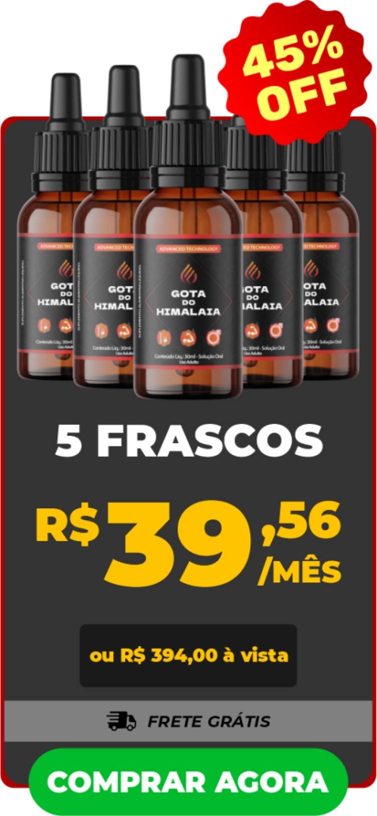 5 FRASCOS